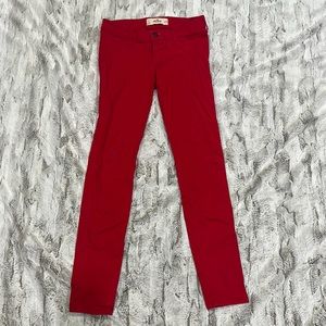 🍍3/$18 Hollister Red Skinny Jeans 1 / 25